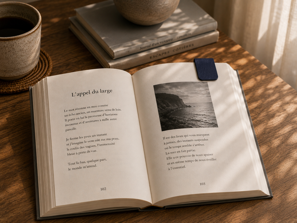 Marque Page - Collection Cuir