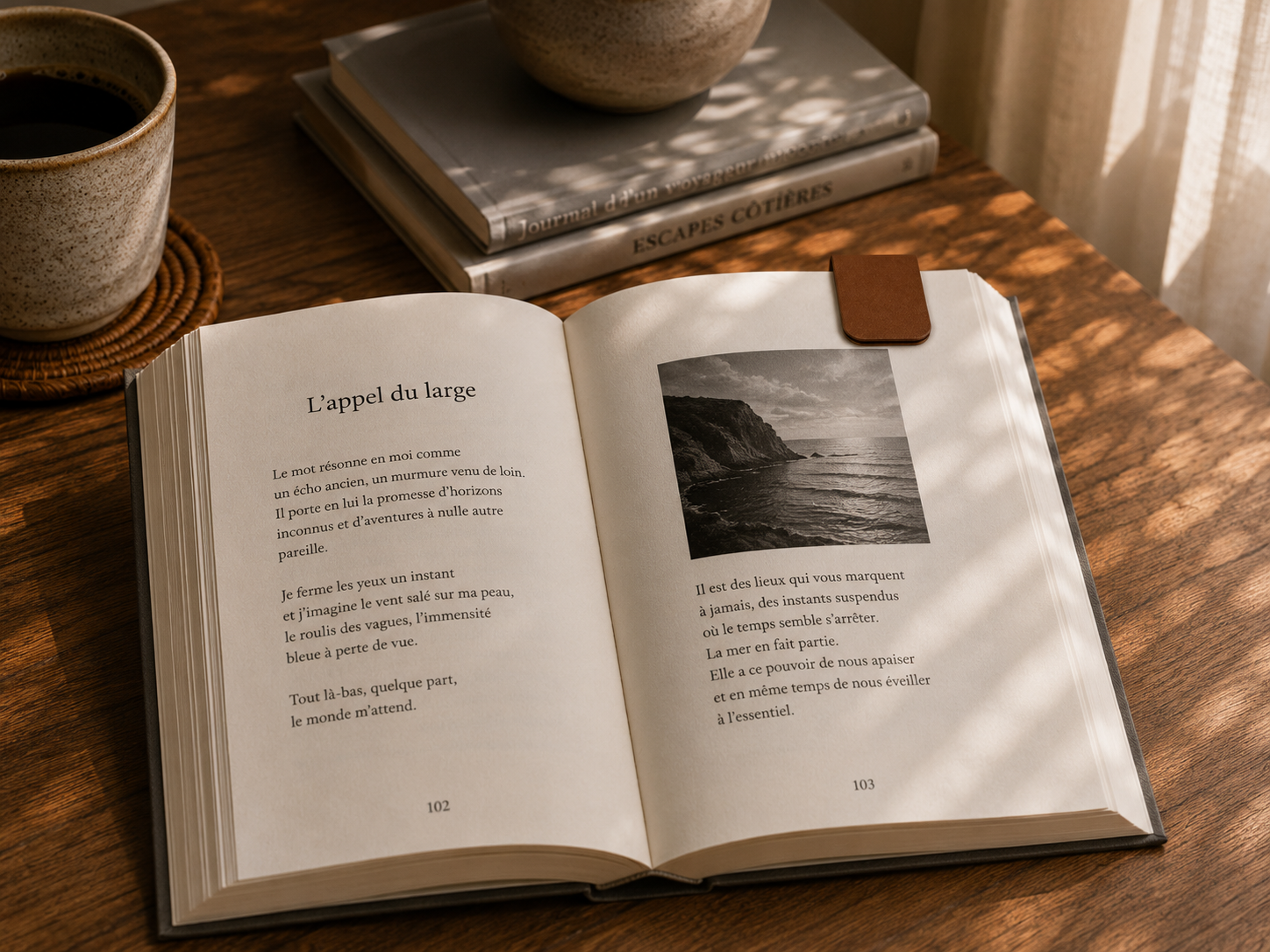 Marque Page - Collection Cuir